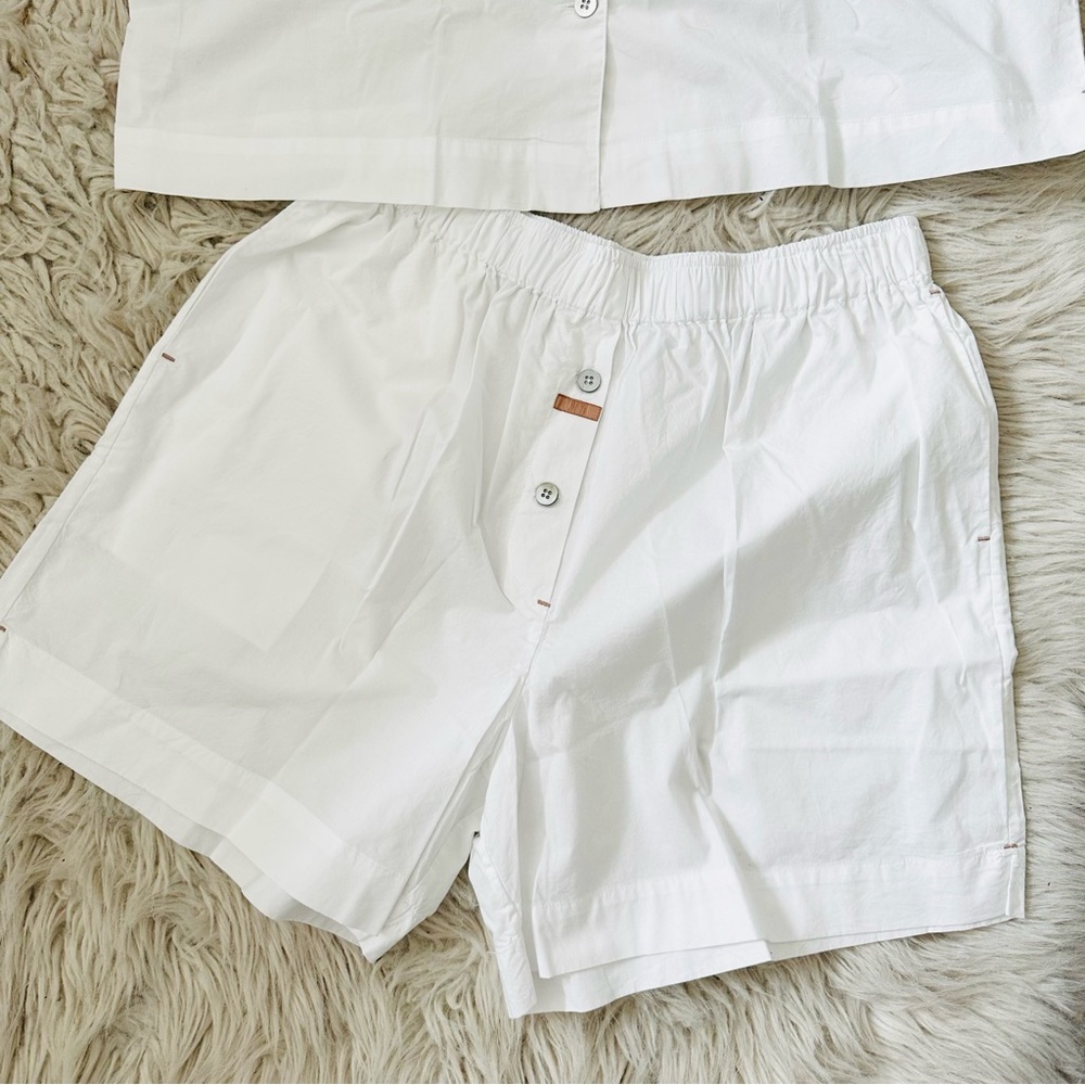 LUNYA  White Buttoned Pajama BOTTOMS ONLY!!!!! - Picture 7 of 11
